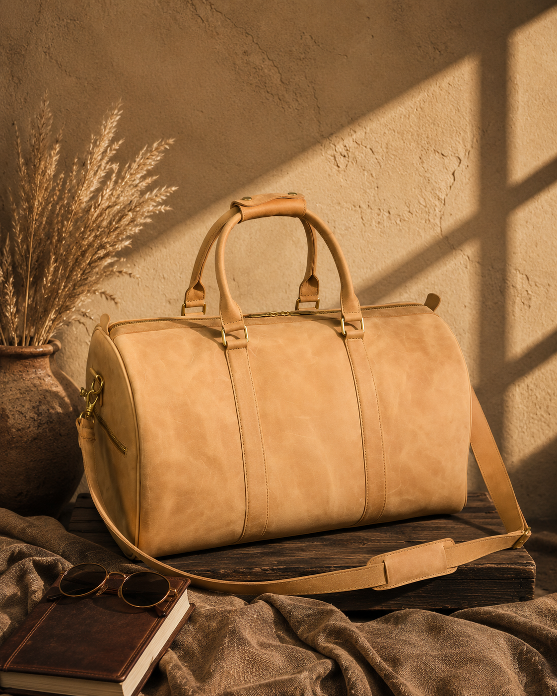 Heritage Leather Weekender