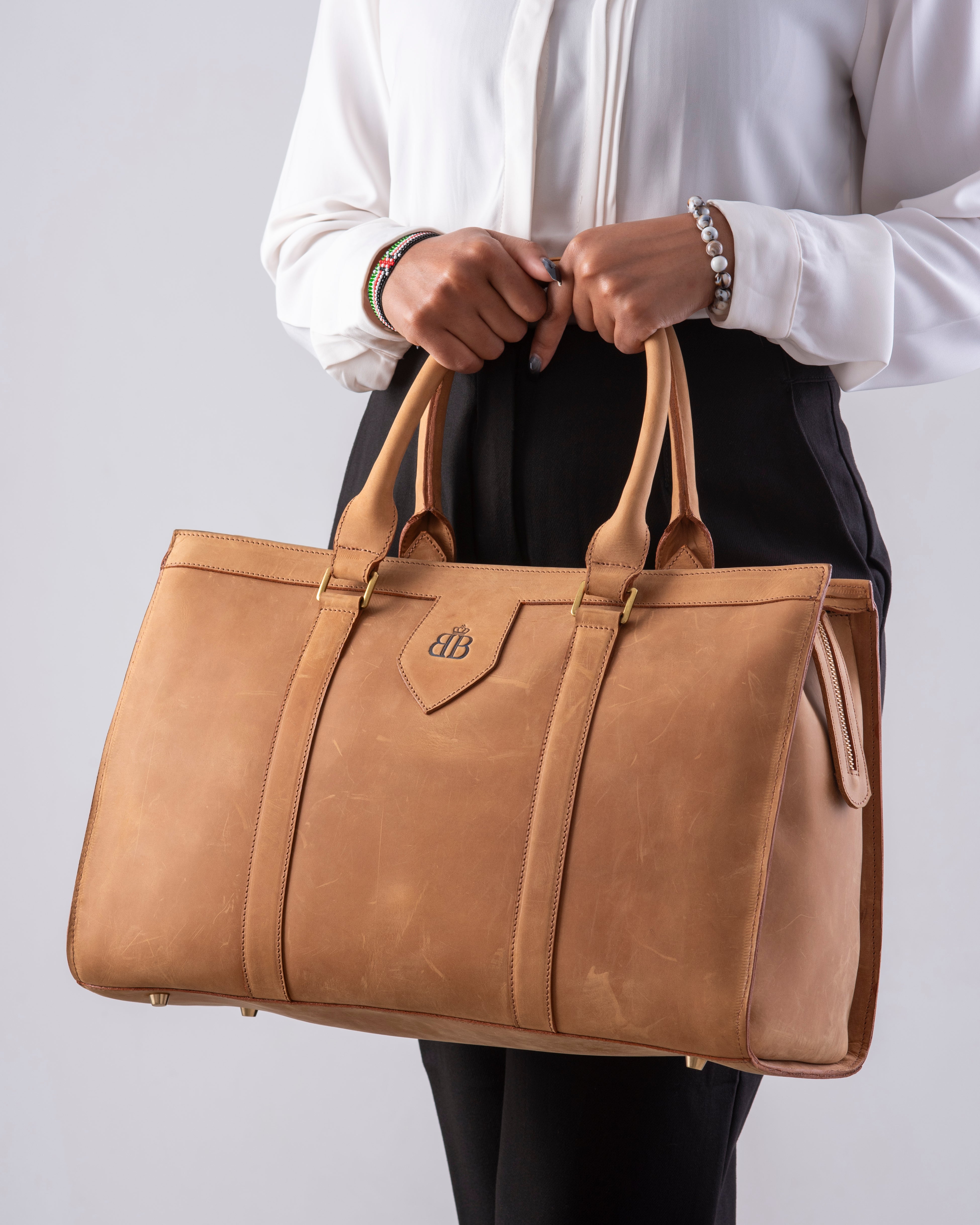 Solana Leather Tote