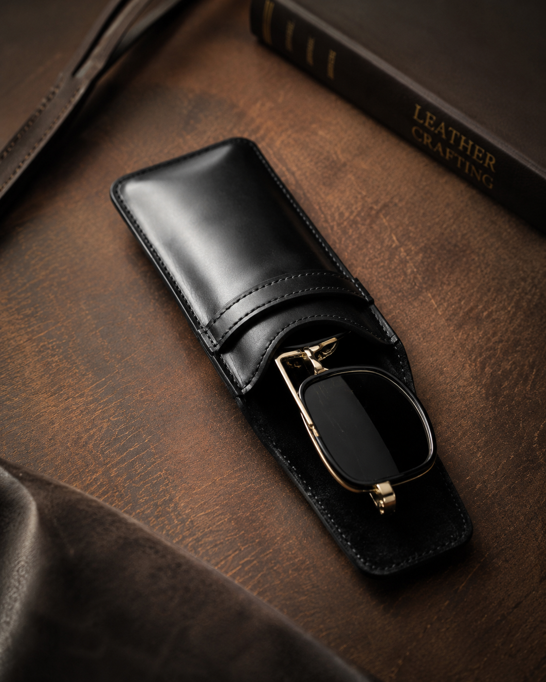 Leather Eyewear Sleeve