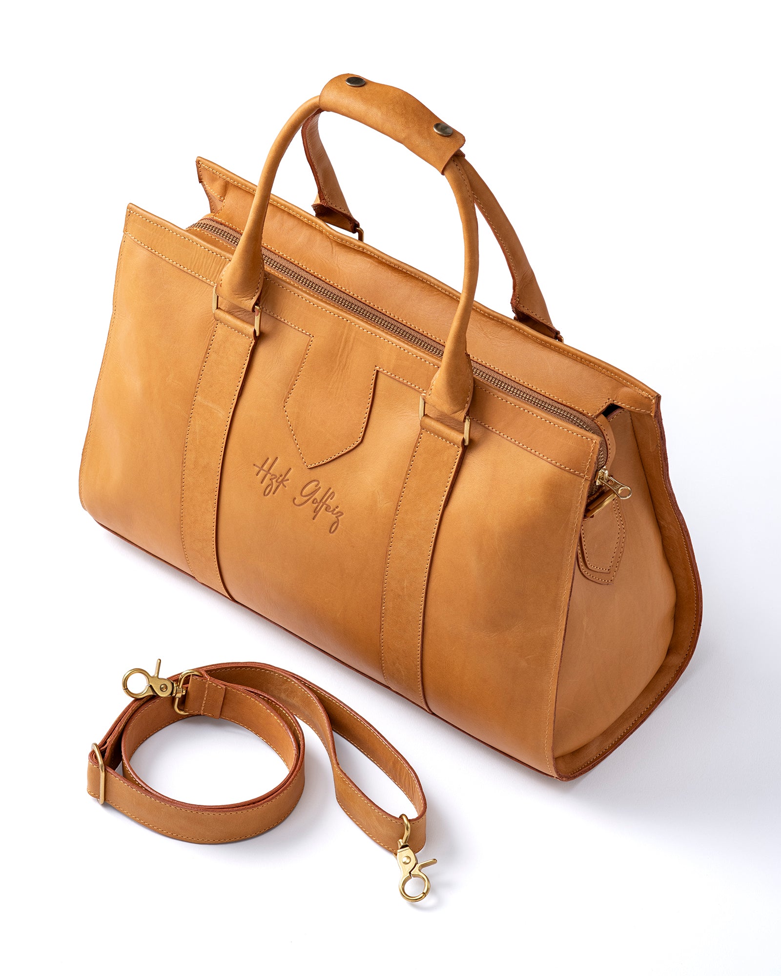 Solana Tan Leather Handbag