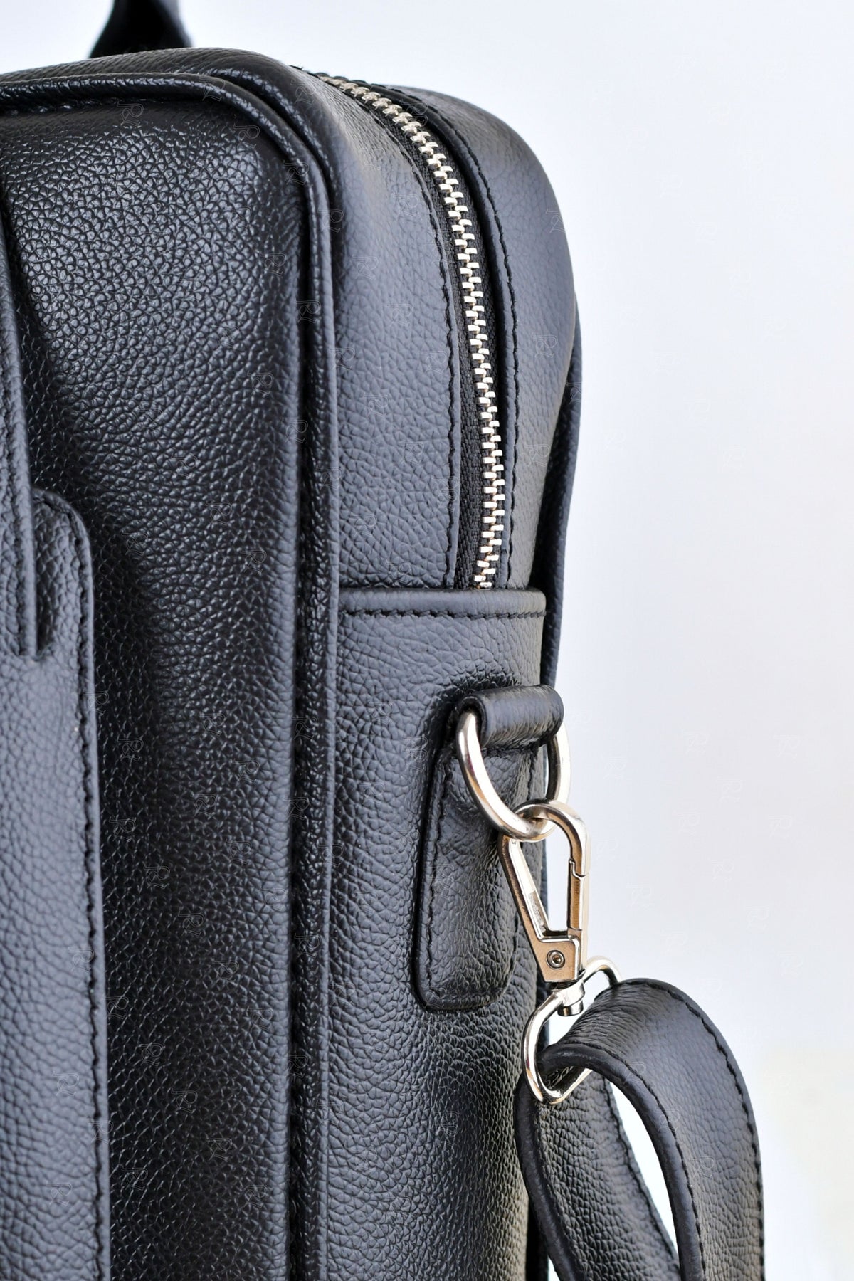 Paves Leather Briefcase