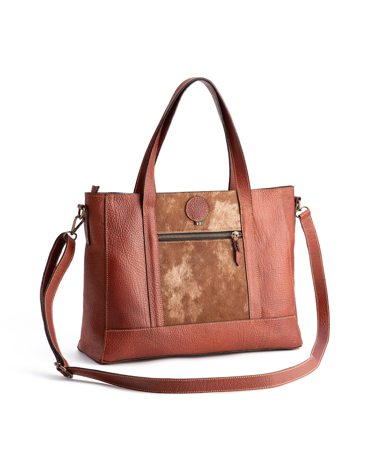 Sahara Leather Tote Bag