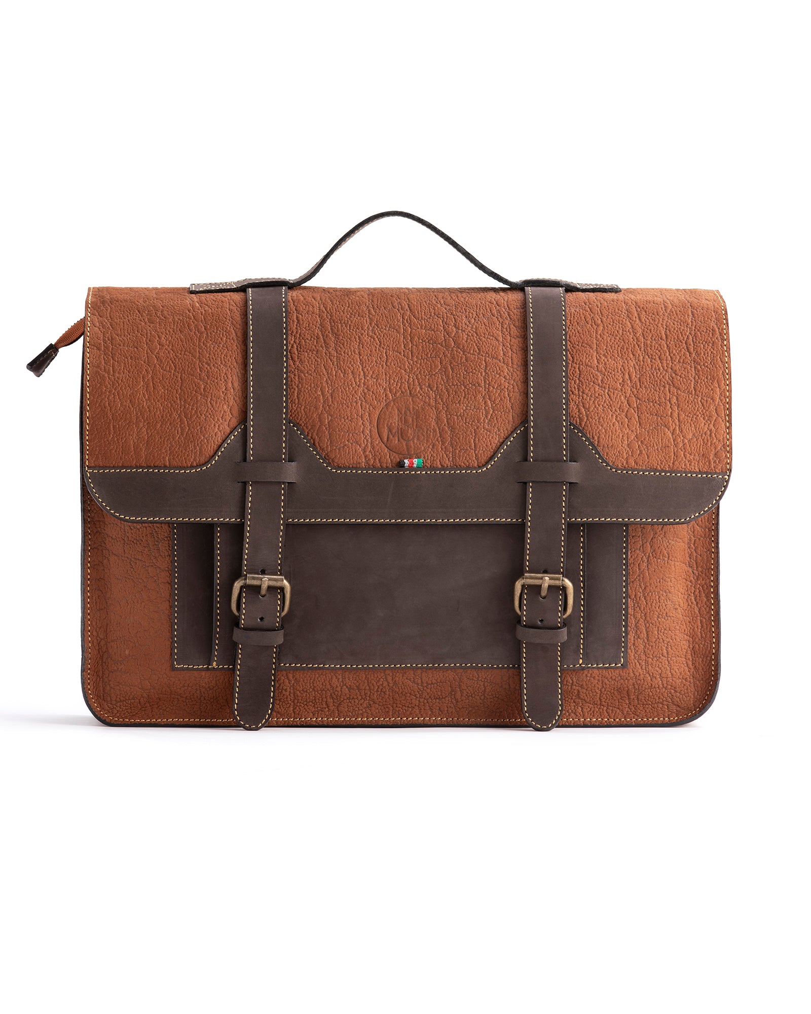 Imara Leather Laptop Briefcase