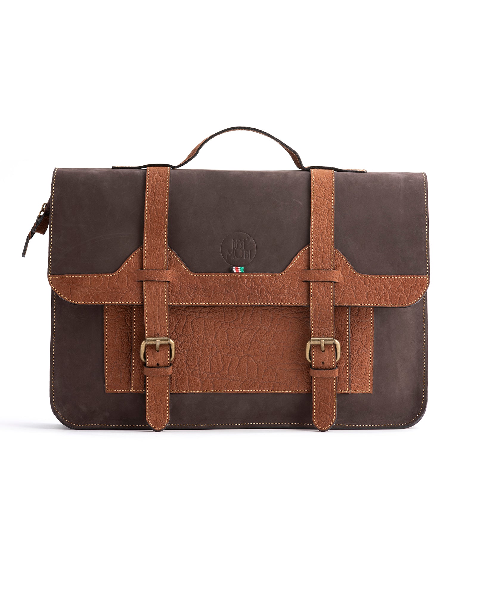 Imara Leather Laptop Briefcase