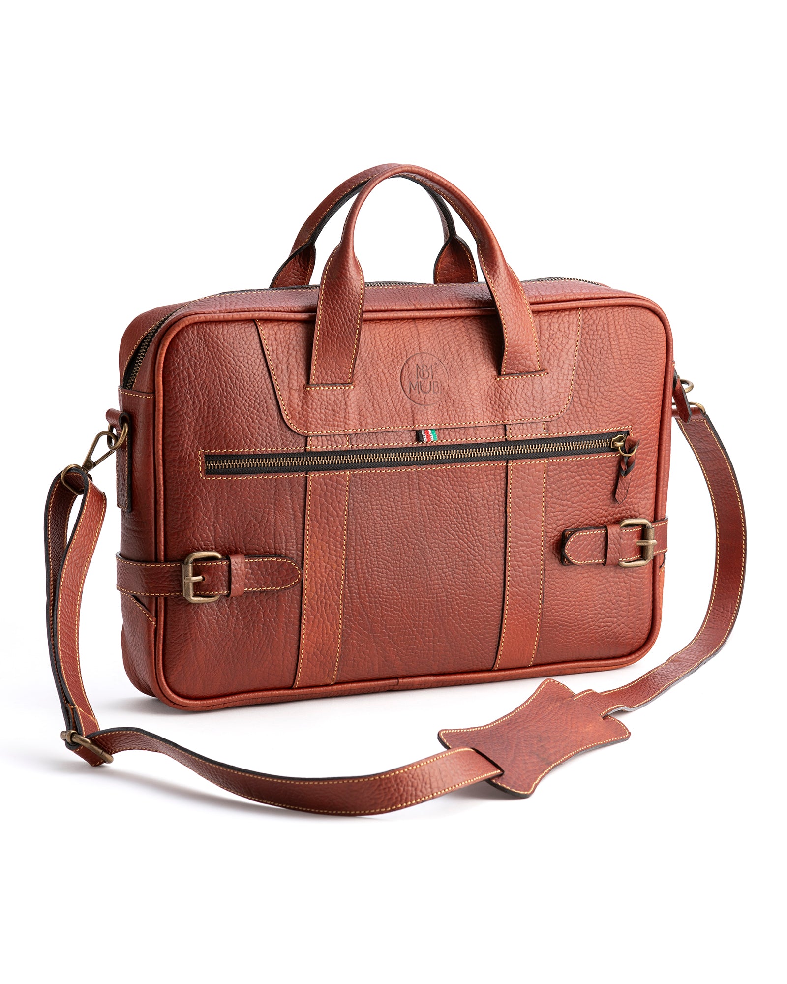 Mali Leather Briefcase