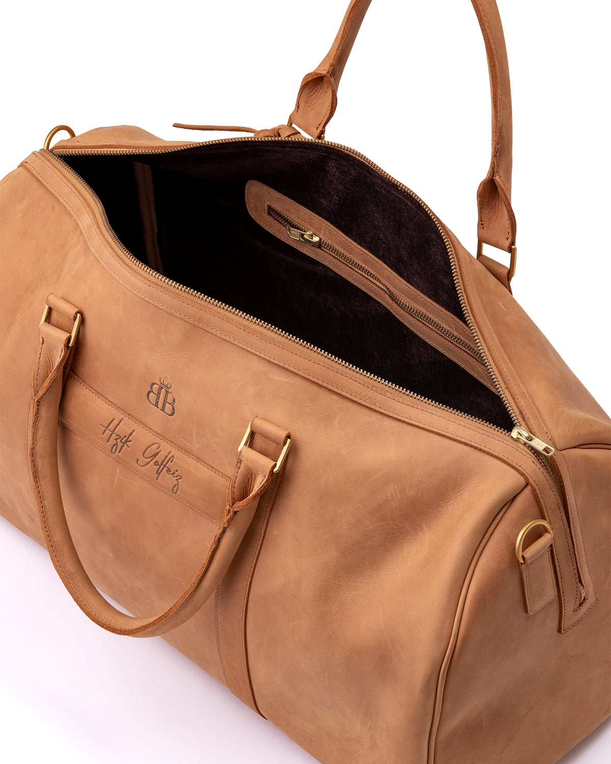 Holdall Leather Duffel Bag