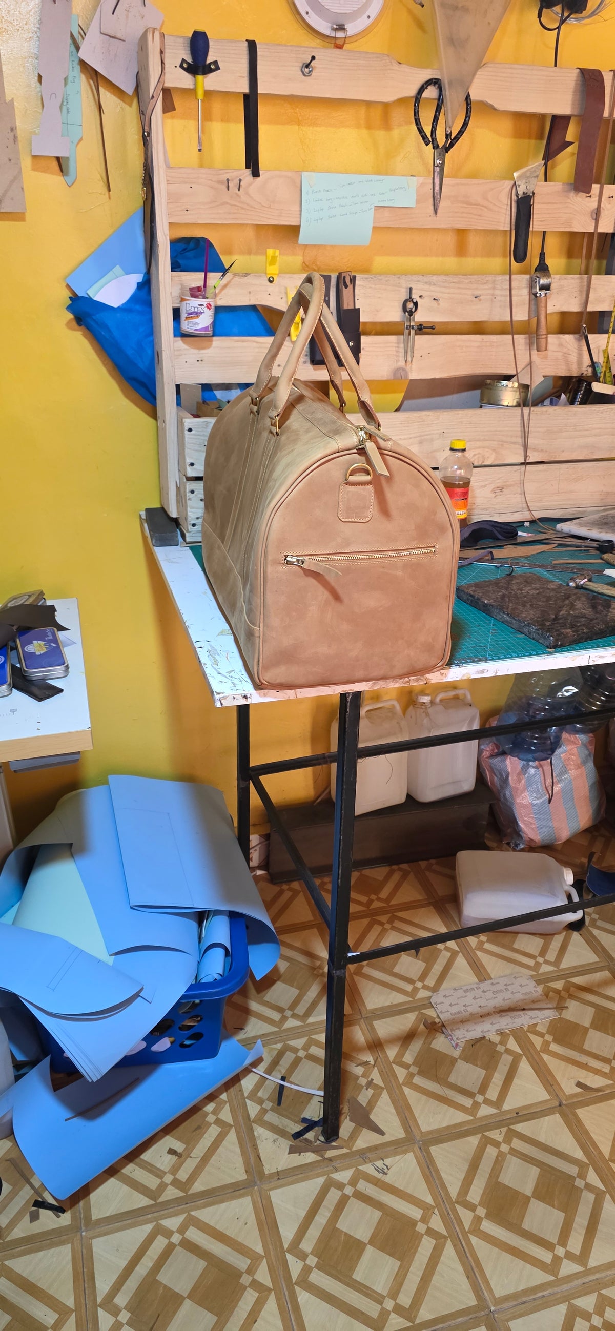 Heritage Leather Weekender