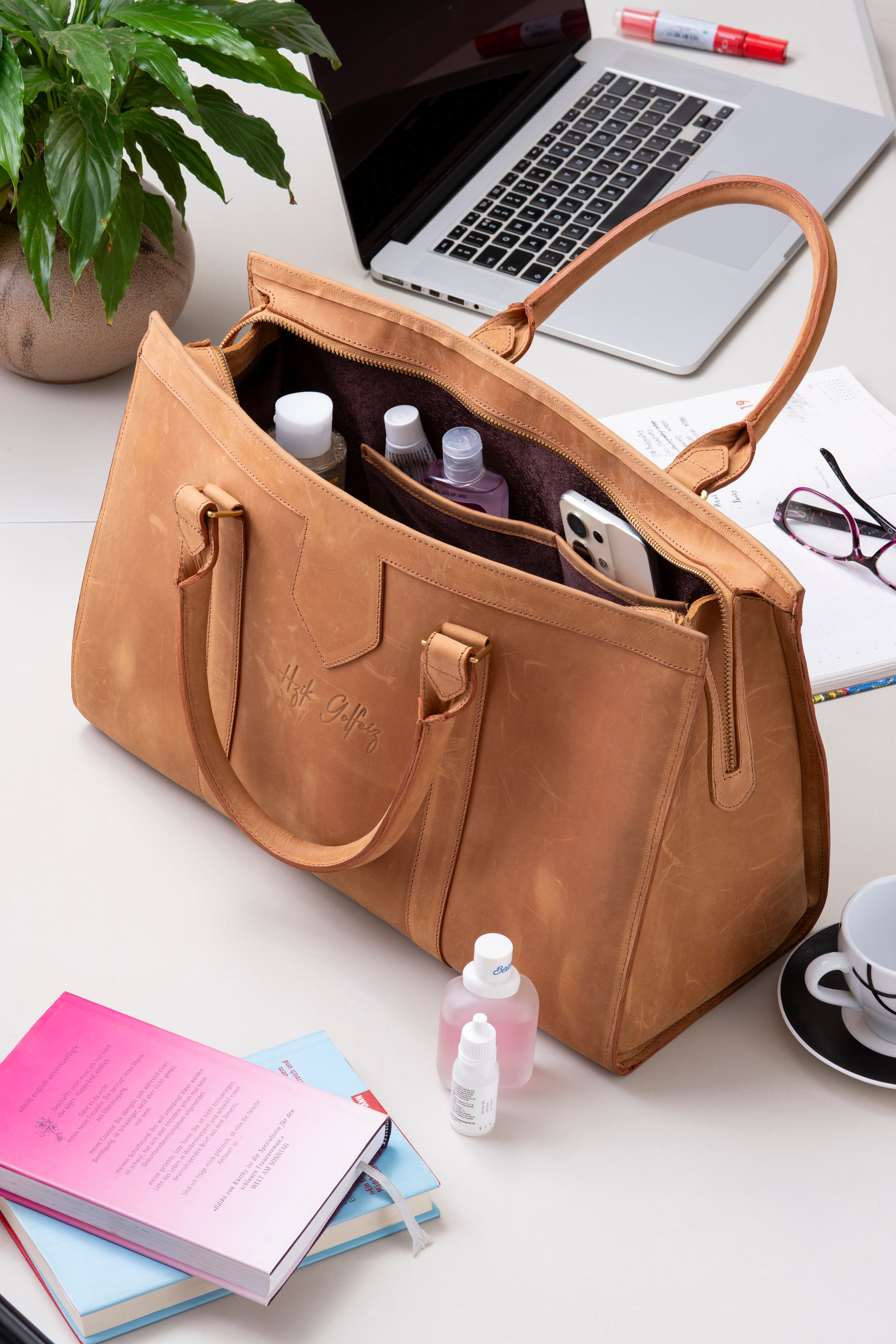 Solana Leather Tote