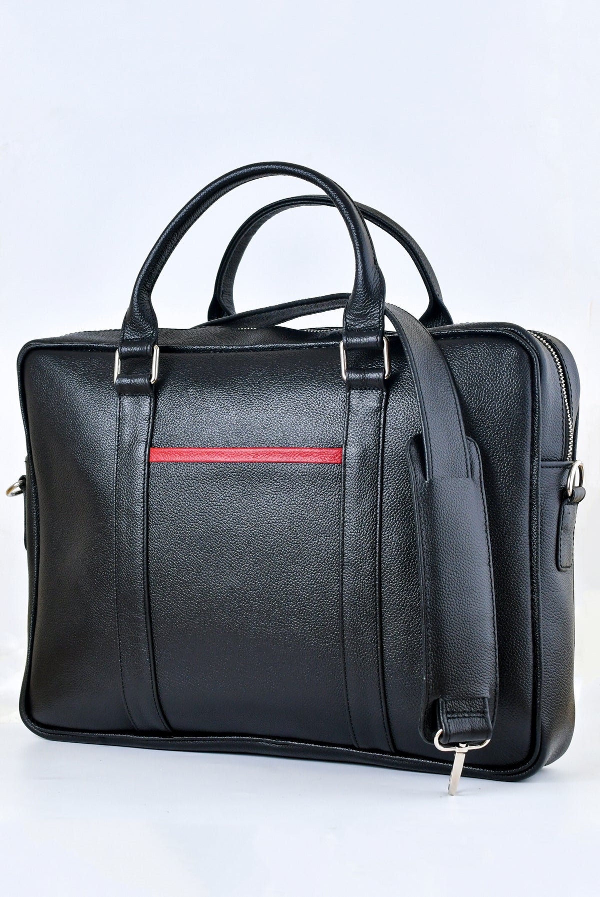 Paves Leather Briefcase