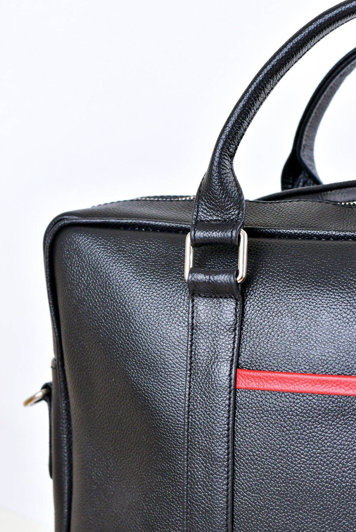 Paves Leather Briefcase