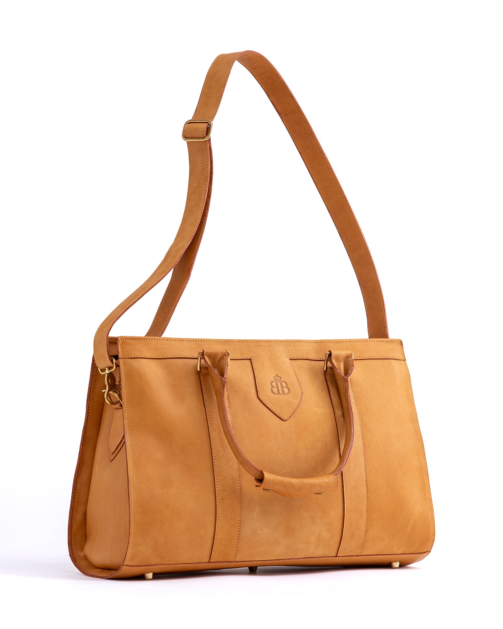 Solana Tan Leather Handbag