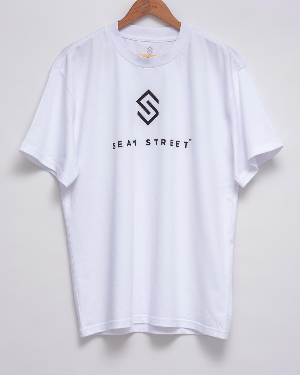 Seam Street™ Signature Monogram Oversized Heavyweight Tee