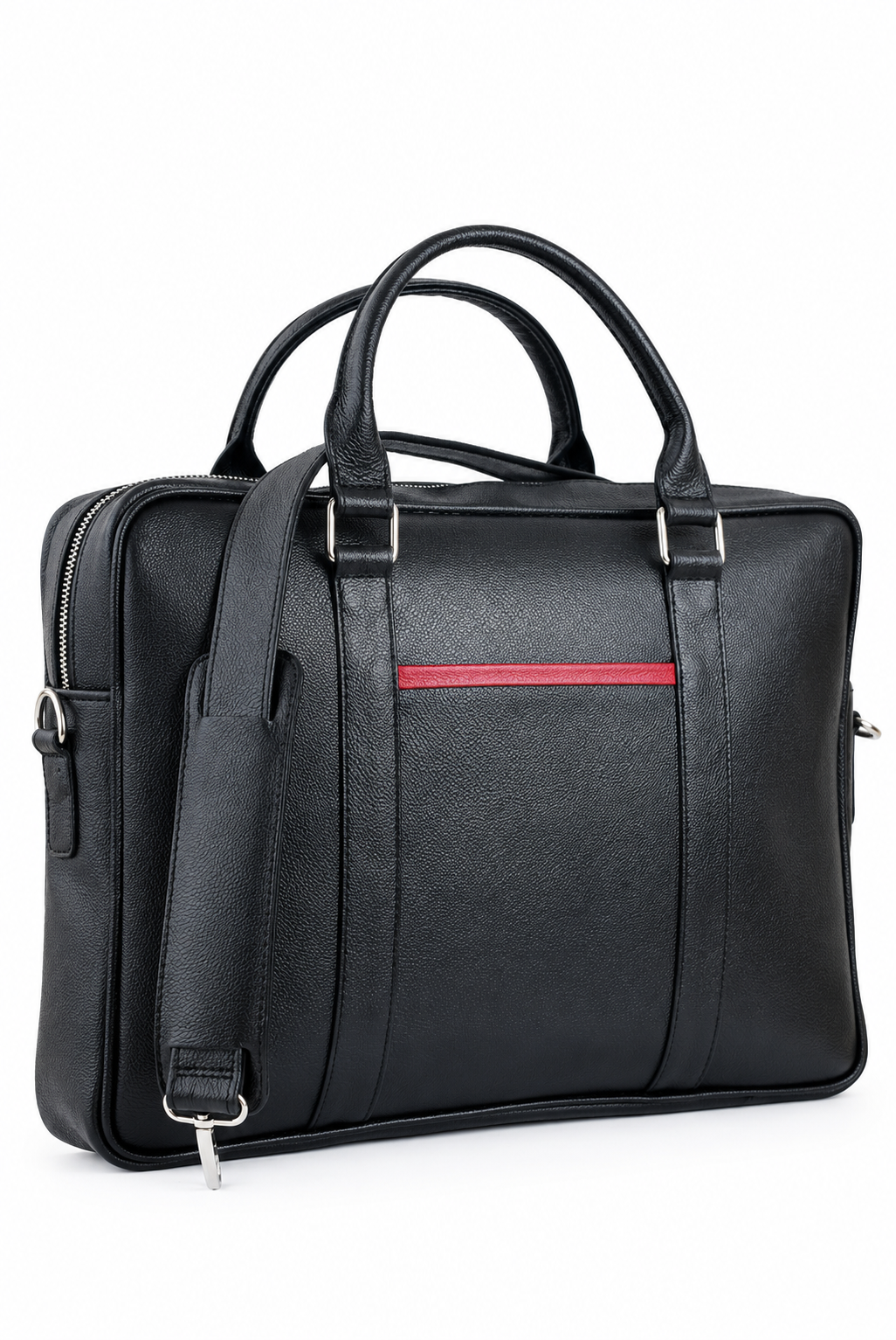 Paves Leather Briefcase