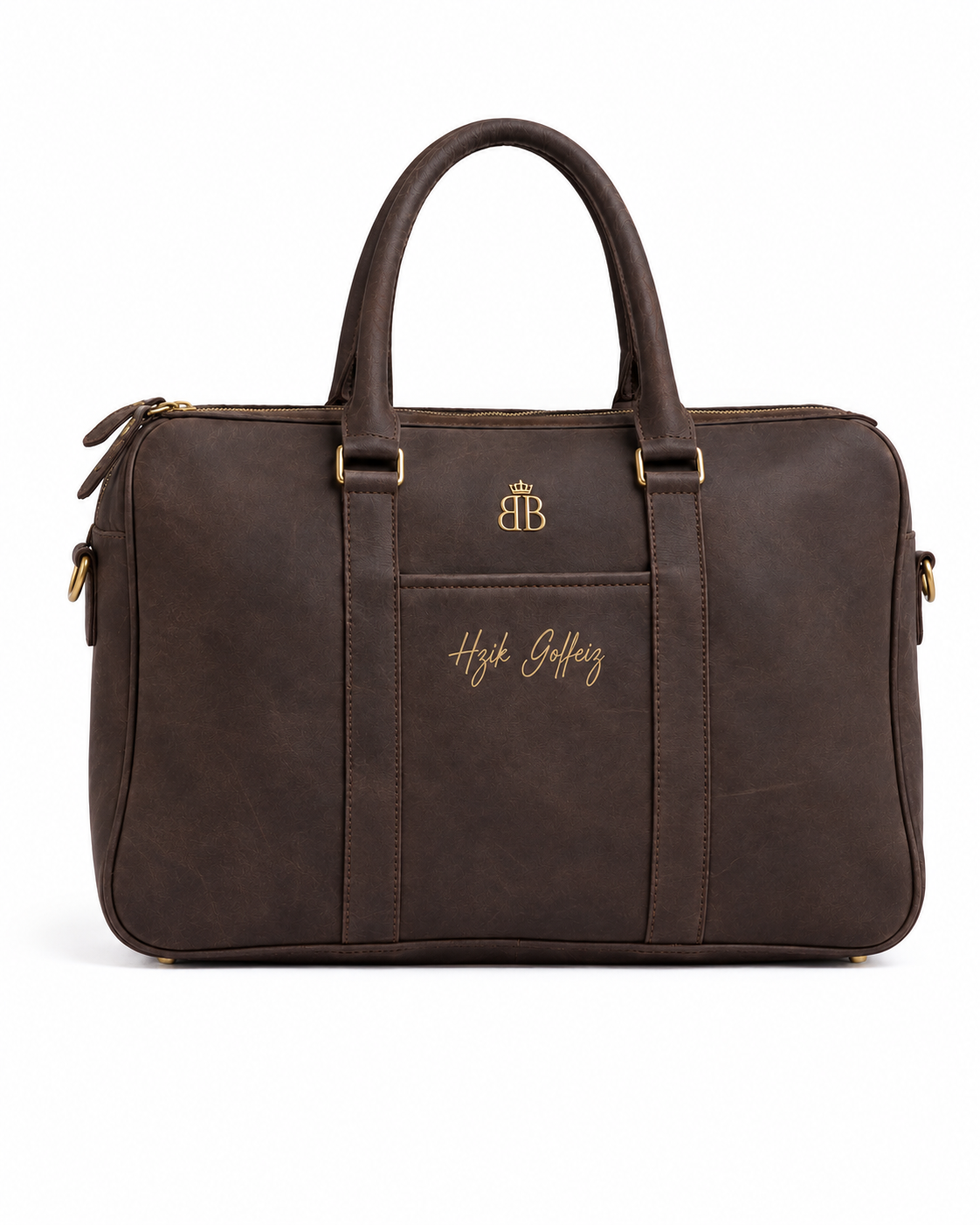 Paves Leather Briefcase