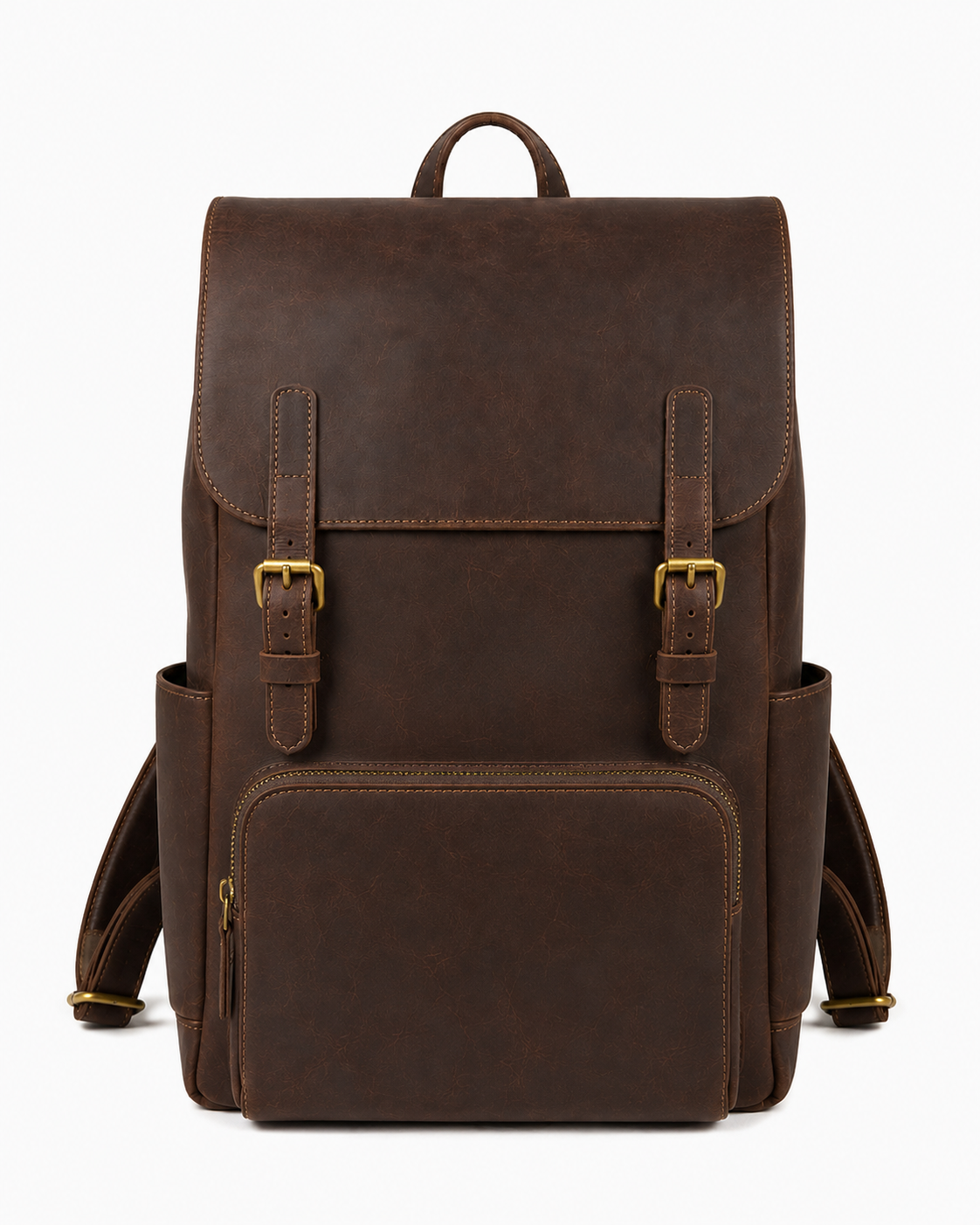 Malika Leather Backpack