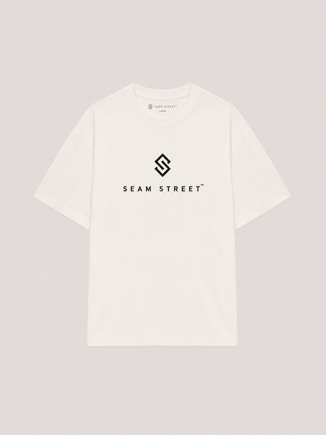 Seam Street™ Signature Monogram Oversized Heavyweight Tee
