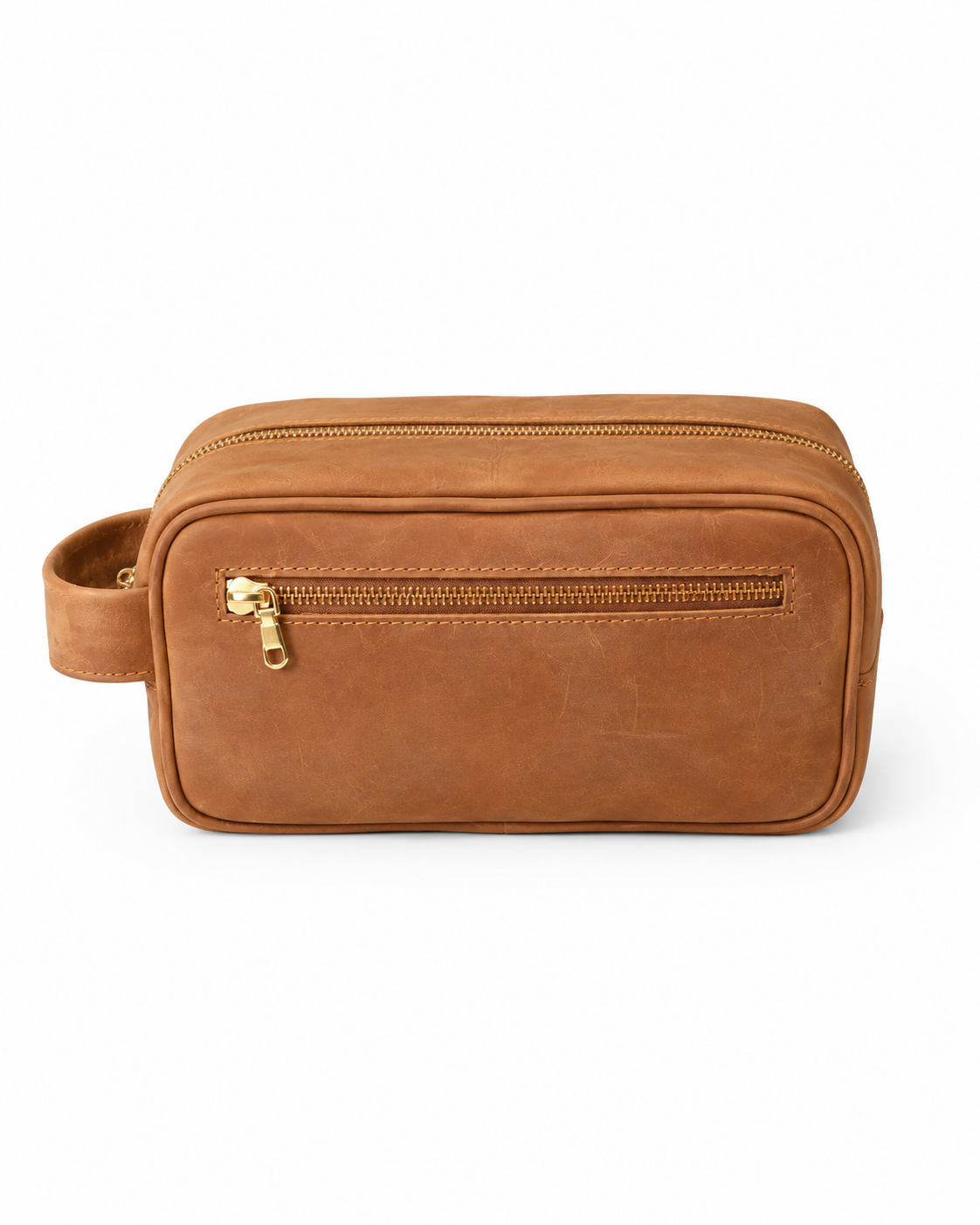 Watara Leather Toiletry Bag